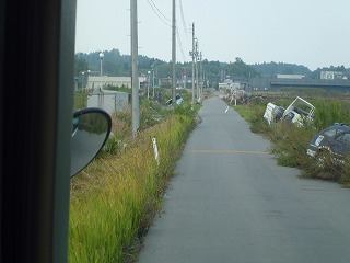 S-１０／７道路沿い